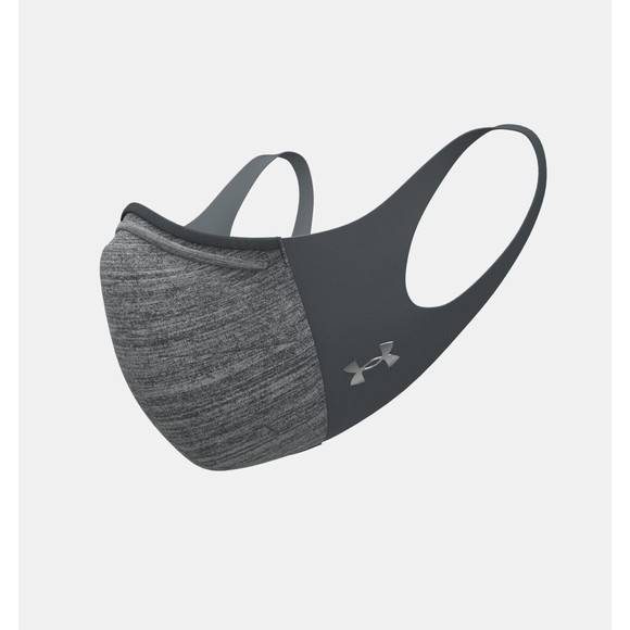 Under Armour Sports Face Mask M/L Unisex Adult Gray NEW In Package - Picture 1 of 8